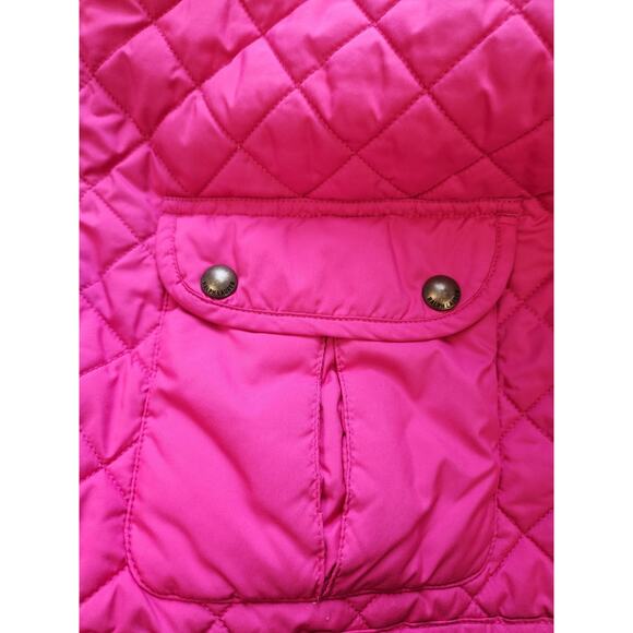 Ralph Lauren Quilted Corduroy Equestrian Style Barn Chore Jacket Girls Large - Picture 5 of 9